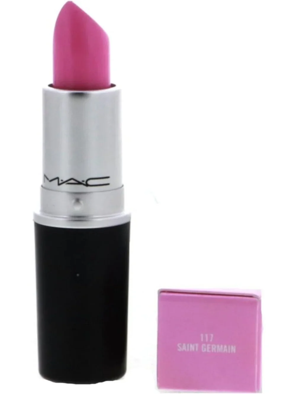 Vibrant Pink Amplified Creme Lipstick - Long-Lasting, Moisturizing Formula, 0.10